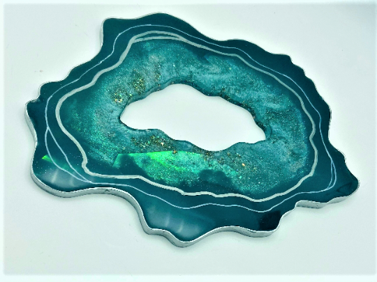 Agate Slice Tray, Geode Tray
